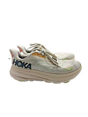 Hoka One One Clifton 9 Vanilla Astral Running Shoes 1127896 VLS Womens Size 8.5B